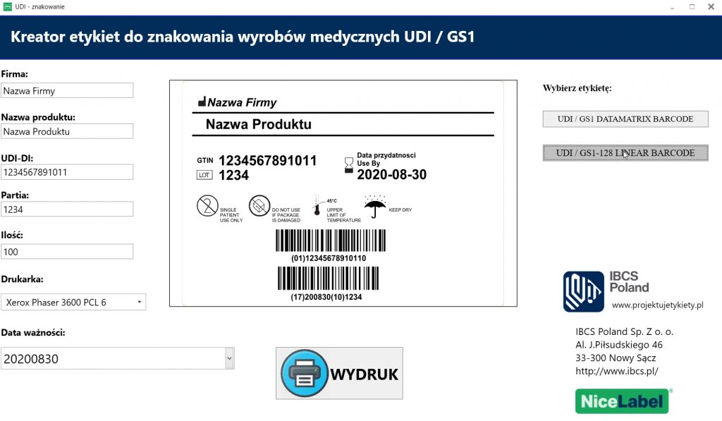 UDI-znakowanie